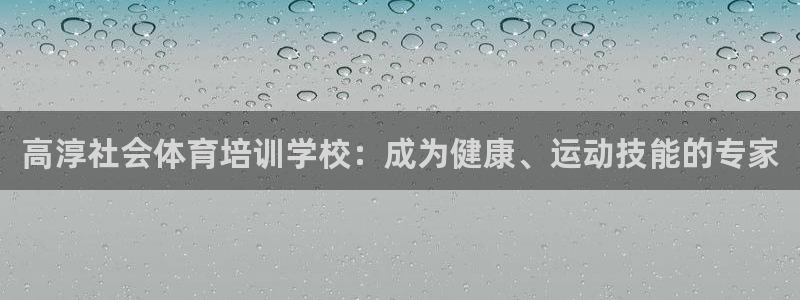 耀世国际平台正规吗可靠吗安全吗：高淳社会体育培训学校