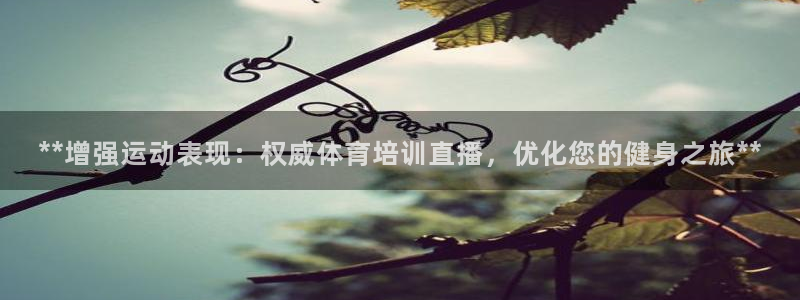 耀世娱乐注册登陆：**增强运动表现：权威体育培训直播